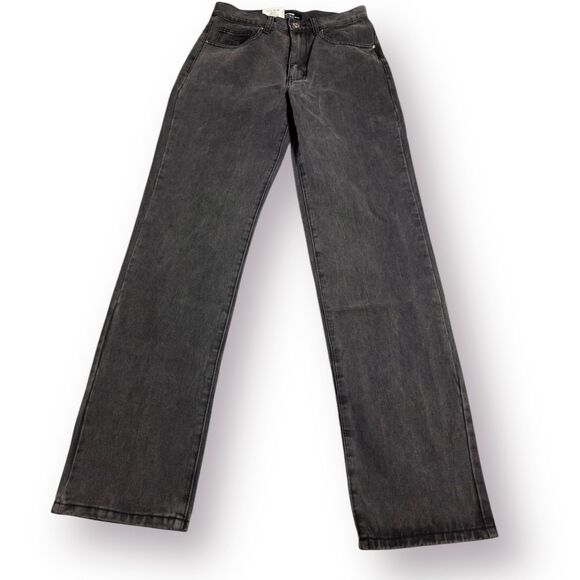 Cotton On‎ Grey Womens Jeans Dad Jean Size 2 Mid Rise Straight Leg - Picture 1 of 7